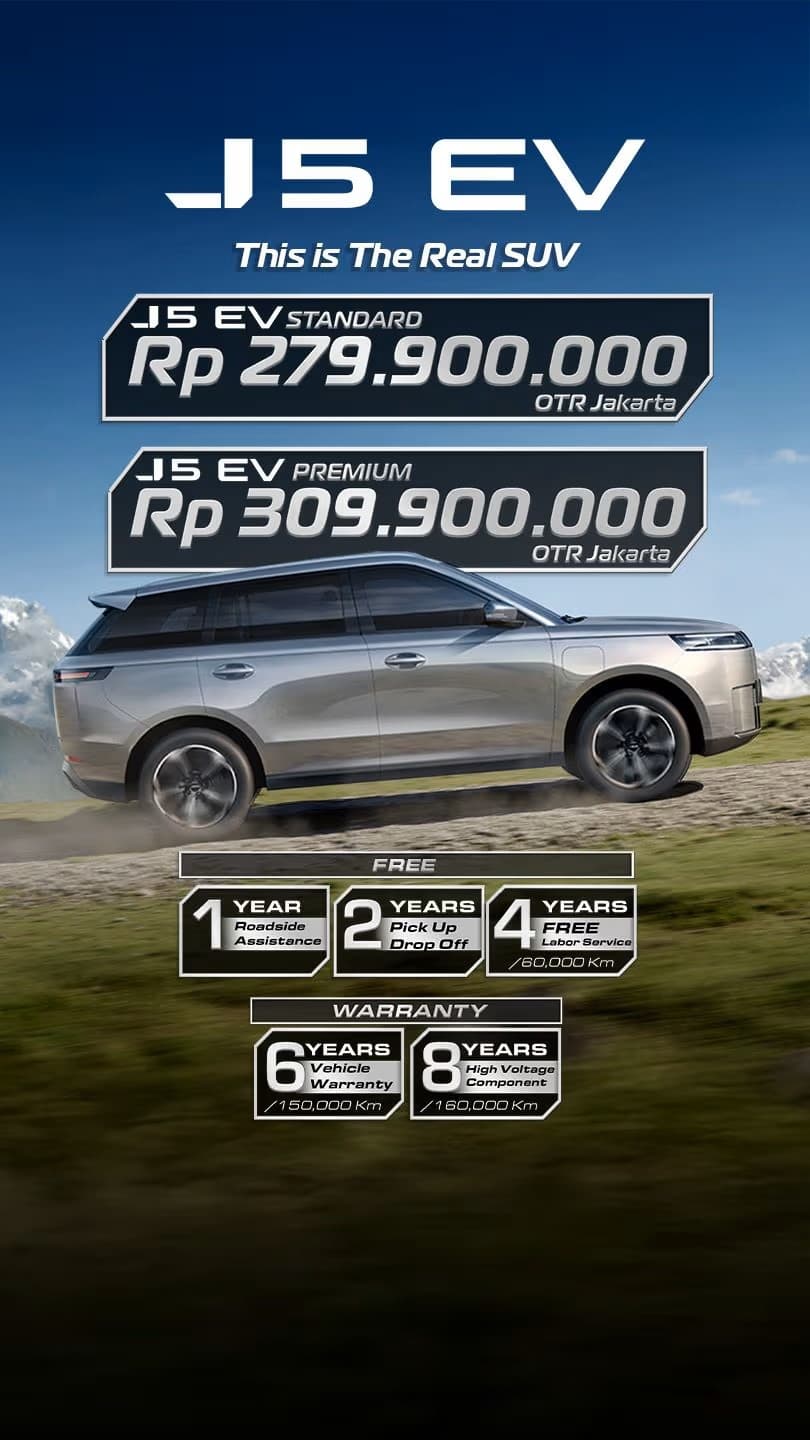 The New Era of JAECOO J5 - Jaecoo Surabaya